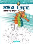 Creative Haven Sea Life Dot-To-Dot Coloring Book - 圖片 1