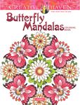 Creative Haven Butterfly Mandalas Coloring Book - 圖片 1