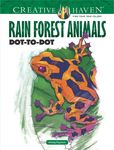 Creative Haven Rain Forest Animals Dot-To-Dot - 圖片 1