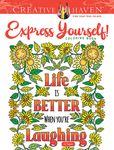 Creative Haven Express Yourself! Coloring Book - 圖片 1