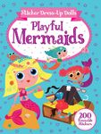 Sticker Dress-Up Dolls Playful Mermaids: 200 Reusable Stickers! - 圖片 1