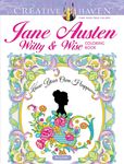 Creative Haven Jane Austen Witty & Wise Coloring Book - 圖片 1