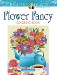 Creative Haven Flower Fancy Coloring Book - 圖片 1