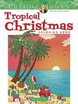 Creative Haven Tropical Christmas Coloring Book - 圖片 1