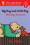 Big Dog and Little Dog Wearing Sweaters - 圖片 1