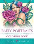 Fairy Portraits - Beautiful Fantasy Faces Coloring Book - 圖片 1