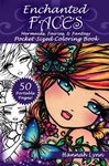 Enchanted Faces: Mermaids, Fairies, & Fantasy Pocket-Sized Coloring Book - 圖片 1
