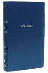 NKJV, Gift and Award Bible, Leather-Look, Blue, Red Letter Edition - 圖片 1