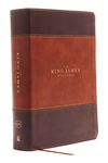 The King James Study Bible, Imitation Leather, Brown, Full-Color Edition - 圖片 1