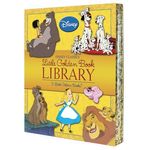 Disney Classics Little Golden Book Library (Disney Classic): Lady and the Tramp; 101 Dalmatians; The Lion King; Alice in Wonderland; The Jungle Book - 圖片 1