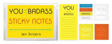 You Are a Badass(r) Sticky Notes: 488 Notes to Declare and Share Your Awesomeness - 圖片 1