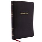 KJV, Deluxe Reference Bible, Giant Print, Imitation Leather, Black, Indexed, Red Letter Edition - 圖片 1