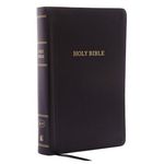 KJV, Reference Bible, Personal Size Giant Print, Bonded Leather, Black, Red Letter Edition - 圖片 1