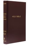 NKJV, Pew Bible, Hardcover, Burgundy, Red Letter Edition - 圖片 1