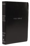 NKJV, Reference Bible, Center-Column Giant Print, Leather-Look, Black, Red Letter Edition, Comfort Print - 圖片 1