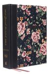 NKJV, Journal the Word Bible, Cloth Over Board, Gray Floral, Red Letter Edition, Comfort Print: Reflect, Journal, or Create Art Next to Your Favorite - 圖片 1