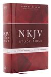 NKJV Study Bible, Hardcover, Red Letter Edition, Comfort Print: The Complete Resource for Studying God's Word - 圖片 1
