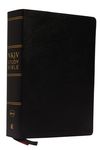 NKJV Study Bible, Premium Bonded Leather, Black, Red Letter Edition, Comfort Print: The Complete Resource for Studying God's Word - 圖片 1