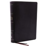 The Kjv, Open Bible, Leathersoft, Black, Red Letter Edition, Comfort Print: Complete Reference System - 圖片 1