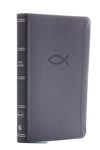 Nkjv, Thinline Bible Youth Edition, Leathersoft, Gray, Red Letter Edition, Comfort Print - 圖片 1