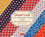 Good Luck Gift Wrapping Papers - 6 Sheets: 24 X 18 Inch (61 X 45 CM) Wrapping Paper - 圖片 1