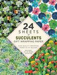 Succulents Gift Wrapping Paper - 24 Sheets: 18 X 24 (45 X 61 CM) Wrapping Paper - 圖片 1