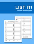 List it! Activity book for Dementia Patients: Anti Memory loss and improved recall workbook for Dementia sufferers - 圖片 1