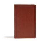KJV Deluxe Gift Bible, Brown Leathertouch - 圖片 1