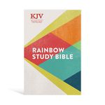 KJV Rainbow Study Bible, Hardcover: King James Version of the Holy Bible - 圖片 1