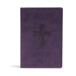 KJV Rainbow Study Bible, Purple Leathertouch - 圖片 1