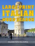 Large Print Italian Word Search: 120 Fun Puzzles - 圖片 1