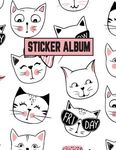 Sticker Album: Sticker Activity Book Permanent Sticker Book 8.5 x 11 Large - 圖片 1