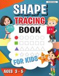 Shape Tracing Book: Shape Tracing Book for Preschoolers, Homeschool Learning Activities for Kids, Preschool Tracing Shapes - 圖片 1