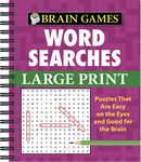 Brain Games - Word Searches - Large Print (Purple) - 圖片 1