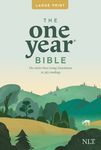 One Year Premium Slimline Bible-NLT-Large Print 10th Anniversary - 圖片 1