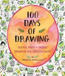 100 Days of Drawing Guided Sketchbook: Sketch, Paint, and Doodle Towards One Creative Goal - 圖片 1