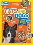 National Geographic Kids Cats and Dogs Super Sticker Activity Book: Two Books in One with 2,000+ Stickers! - 圖片 1