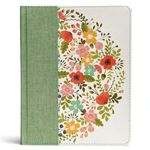 CSB Notetaking Bible, Sage Cloth Over Board - 圖片 1