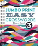 Jumbo Print Easy Crosswords #3 - 圖片 1