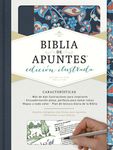 Rvr 1960 Biblia de Apuntes, Edición Ilustrada, Tela En Rosado Y Azul - 圖片 1