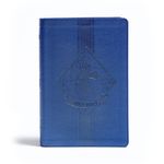 KJV Kids Bible, Royal Blue Leathertouch - 圖片 1