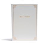 CSB Family Bible, White Bonded Leather Over Board: Holy Bible - 圖片 1
