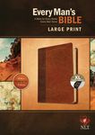 Every Man's Bible NLT, Large Print, Tutone - 圖片 1