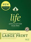 NLT Life Application Study Bible, Third Edition, Large Print (Red Letter, Hardcover, Indexed) - 圖片 1