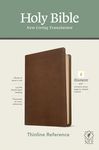 NLT Thinline Reference Bible, Filament Enabled Edition (Red Letter, Leatherlike, Rustic Brown) - 圖片 1