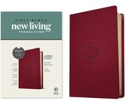 NLT Large Print Thinline Reference Bible, Filament Enabled Edition (Red Letter, Leatherlike, Berry) - 圖片 1