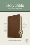 NLT Thinline Reference Bible, Filament Enabled Edition (Red Letter, Leatherlike, Rustic Brown, Indexed) - 圖片 1