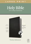NLT Large Print Thinline Reference Bible, Filament Enabled Edition (Red Letter, Leatherlike, Black, Indexed) - 圖片 1