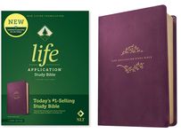 NLT Life Application Study Bible, Third Edition (Leatherlike, Purple, Red Letter) - 圖片 1