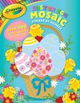 Crayola: Easter Egg Mosaic Sticker by Number (a Crayola Easter Spring Sticker Activity Book for Kids) - 圖片 1